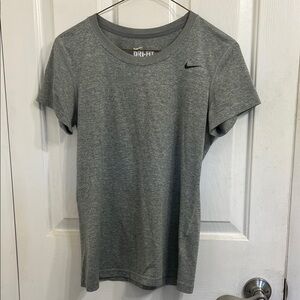 Nike Heather Gray Athletic Tee